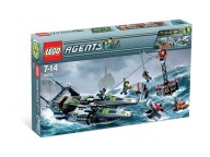 LEGO 8633 Agents Misja 4: Ratunek przy pomocy motorówki