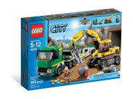 LEGO City Koparka z transporterem 4203