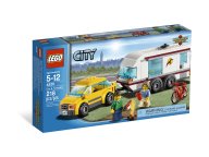 LEGO City Samochód z przyczepą kempingową 4435