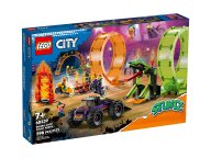 LEGO 60339 City Kaskaderska arena z dwoma pętlami