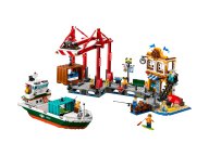 LEGO City 60422 Nadmorski port ze statkiem towarowym