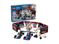 LEGO 60444 City F1 Garaż i bolidy Mercedes-AMG i Alpine