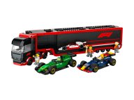 LEGO City F1® Ciężarówka z bolidami RB20 i AMR24 F1® 60445