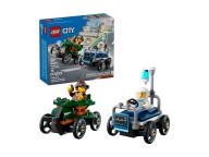 LEGO 60459 City Zestaw wyścigówek: samolot kontra łóżko szpitalne