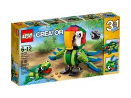 LEGO 31031 Creator 3 w 1 Zwierzęta z lasu deszczowego