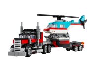 LEGO 31146 Ciężarówka z platformą i helikopterem