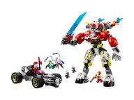 LEGO DREAMZzz 71497 Tygrysi mech Coopera i hot rod Zero