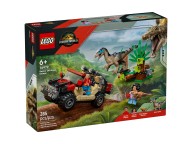 LEGO 76972 Ucieczka terenówką przed raptorem