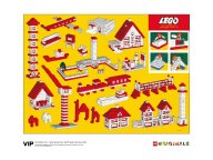 LEGO 5006005 Plakat z broszurą LEGO® System z 1958 r.