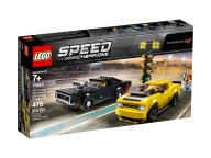LEGO Speed Champions 75893 2018 Dodge Challenger SRT Demon oraz 1970 Dodge Charger R/T