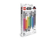 LEGO Star Wars Długopisy żelowe stylizowane na miecz świetlny – dziesięciopak 5008815