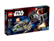 LEGO 75150 Star Wars TIE Advanced kontra myśliwiec A-Wing