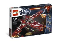 LEGO Star Wars 9497 Gwiezdny myśliwiec Republiki - Starfighter