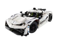 LEGO Technic Biały hipersamochód Koenigsegg Jesko Absolut 42184