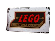 LEGO 5007016 Blaszany znak w stylu retro z lat 50. XX wieku