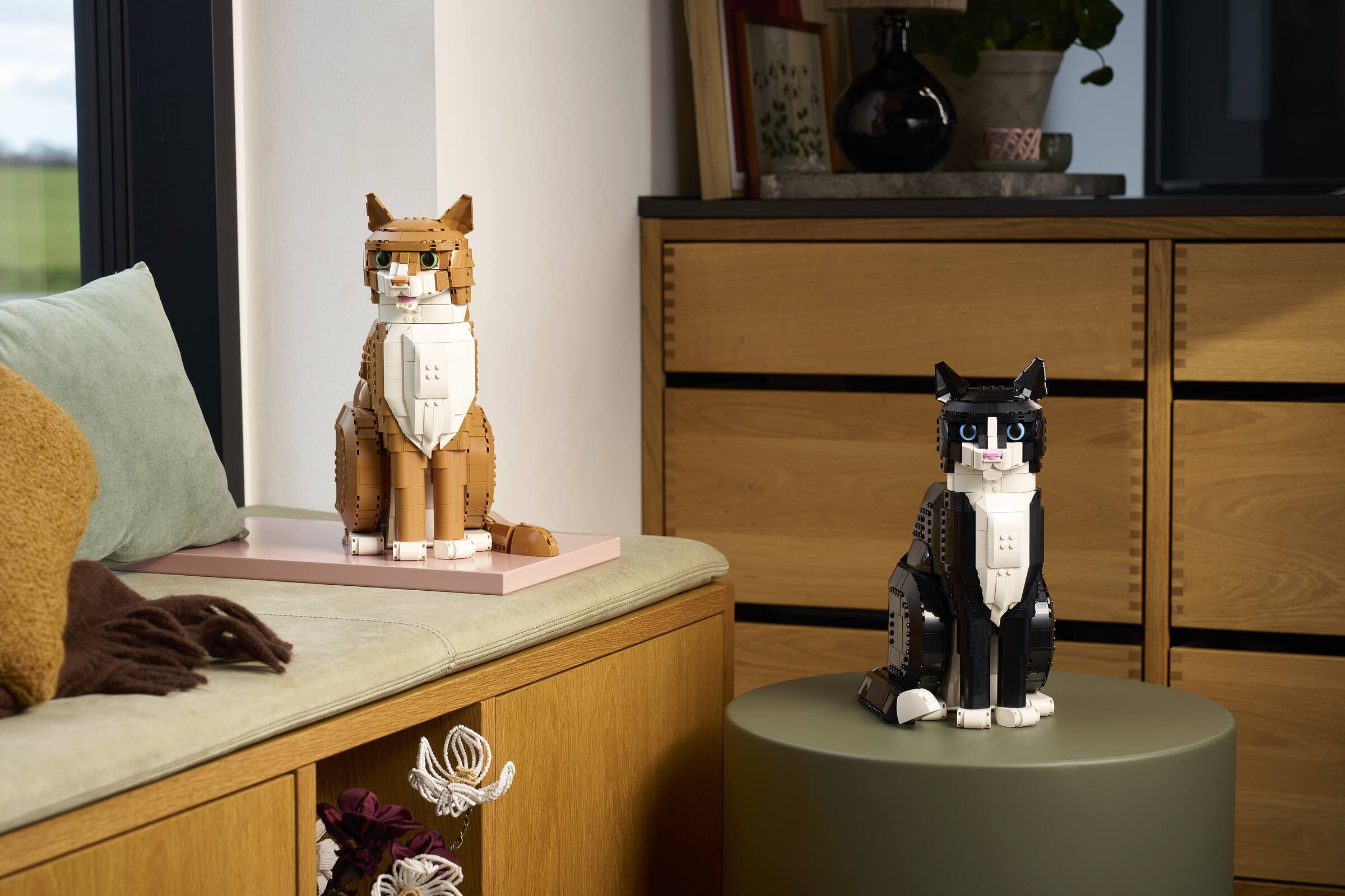 Największe koty z klocków LEGO