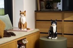 Największe koty z klocków LEGO