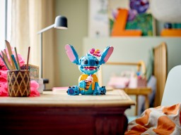 Stitch z klocków LEGO