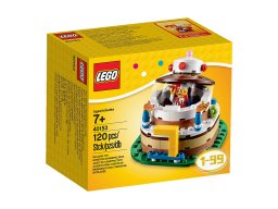 LEGO Ikona LEGO®: Urodzinowa dekoracja stołu 40153