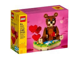 LEGO Walentynkowy niedźwiedź brunatny 40462