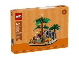 LEGO 40784 Diorama z afrykańską sawanną