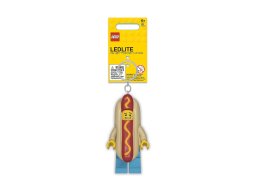 LEGO 5005705 Breloczek z latarką w kształcie człowieka-hot doga