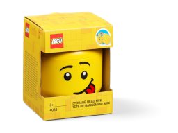 LEGO 5006210 Miniaturowy pojemnik w kształcie głowy śmiesznej minifigurki LEGO®