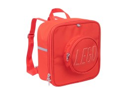 LEGO 5006358 Czerwony plecak w stylu klocka LEGO z 1 wypustką