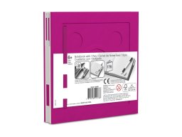 LEGO 5007238 Notatnik z długopisem żelowym – fioletowy