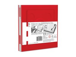 LEGO 5007239 Notatnik z długopisem żelowym – czerwony