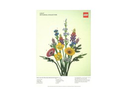 LEGO Plakat z kolekcji botanicznej — Bukiet z polnych kwiatów 5007799