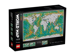LEGO 31203 Art Mapa świata