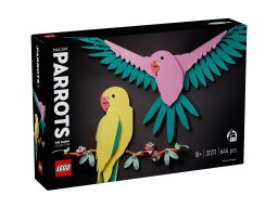 LEGO Art 31211 Kolekcja zwierząt — papugi ary