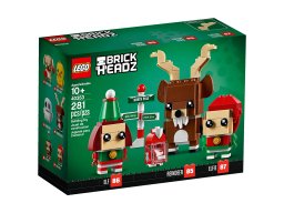 LEGO 40353 BrickHeadz Renifer, elf i elfka