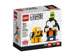 LEGO 40378 BrickHeadz Goofy i Pluto