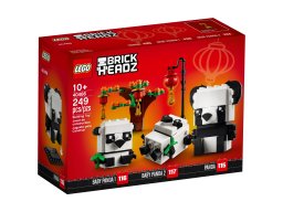 LEGO 40466 BrickHeadz Pandy na Chiński Nowy Rok