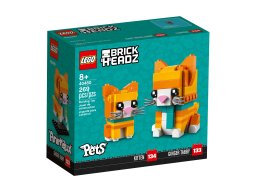 LEGO BrickHeadz Pręgowany rudy kot 40480