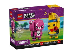LEGO BrickHeadz Przygodowy Skórek z Tropików i Dowódczyni Drużyny Przytulanek 40760