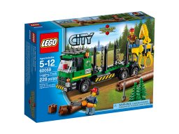 LEGO City 60059 Ciężarówka do transportu drewna