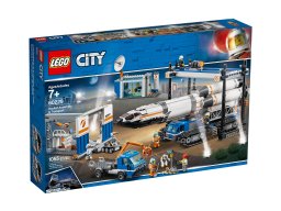 LEGO 60229 City Transport i montaż rakiety