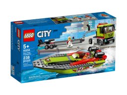 LEGO 60254 City Transporter łodzi wyścigowej
