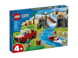 LEGO City Terenówka ratowników dzikich zwierząt 60301