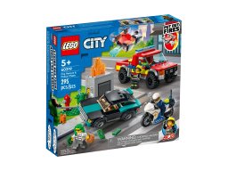 LEGO 60319 Akcja strażacka i policyjny pościg