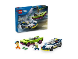 LEGO City Pościg radiowozu za muscle carem 60415