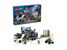 LEGO City Policyjna ciężarówka z laboratorium kryminalnym 60418