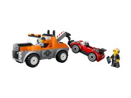 LEGO City Samochód pomocy drogowej i naprawa sportowego auta 60435