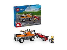 LEGO City Samochód pomocy drogowej i naprawa sportowego auta 60435