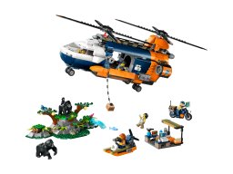 LEGO 60437 City Helikopter badaczy dżungli w bazie