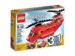 LEGO Creator 3 w 1 31003 Czerwony śmigłowiec