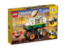LEGO Creator 3 w 1 31104 Monster truck z burgerami